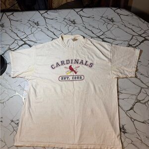 Ras Cream Cardinals Tee